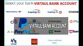 Paypal Verify with Virtual Bank Account | Paypal VBA | Virtaul Bank Account | US Virtual Bank