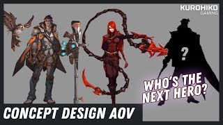 Kapan ya rilisnya? Konsep Design Hero, Skin, dan Remodel  - Arena of Valor (AOV)