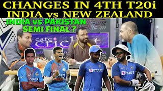 Changes In 4th T20i India vs New Zealand, India vs Pakistan Semi Final