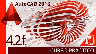 AutoCAD 2016, Dibujo de puerta corredera de cristal, curso completo en español, cap 4.2.f.
