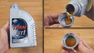 Fuchs Titan GT1 Pro B-Tec 5W30 Jak wygląda oryginalny olej silnikowy?