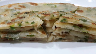 全燙麵 蔥油餅/Scallion Pancakes
