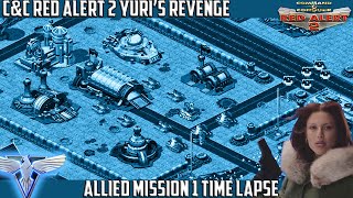 C&C RED ALERT 2 Yuri's Revenge - Allied Mission 1 TIME LAPSE