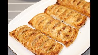 Слойки с яблоками из готового слоеного теста ? как приготовить вкуснейшие слойки с яблоками ?