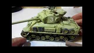 Building Tamiya M51 Sherman Tank. Complete From Start to Finish