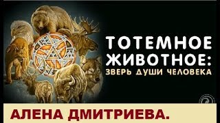 Тотемное животное - зверь Души человека. Алена Дмитриева.