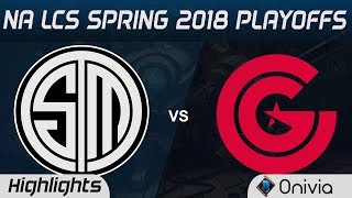 TSM vs CG Highlights Game 3 NA LCS Spring Playoffs 2018 Team Solo Mid vs Clutch Gaming by Onivia