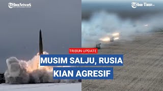 Misil Iskander, MLRS Grad dan Uragan Bersamaan Gempur Ukraina, Rusia Kian Agresif