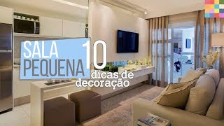 Sala Pequena | 10 Dicas para Decorar