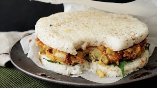 【レシピ】直径20cm！？メガかき揚げライスバーガーの作り方