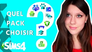 QUEL PACK  CHOISIR ? On juge TOUT - SIMS 4