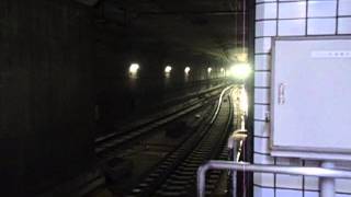 東急桜新町駅上下線急行通過