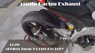 Top 6 Full Exhaust Sound APRILIA Tuono V4 1100 FACTORY / RSV4 / Akrapovic, GP,  Arrow