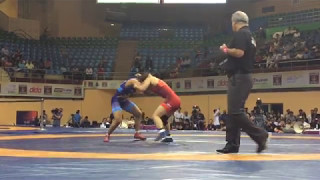 sakshi malik vs risako kawai asian championship 2017 final bout