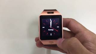 SMARTWATCH DZ09 / Relógio AliExpress Review PT-BR