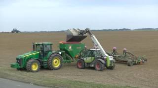 AMAZONE CITAN 12000/JOHN DEERE 8530/CLAAS SCORPION 7030/2016