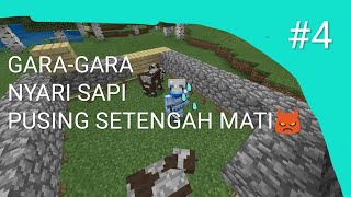 Saat nya jadi peternak#4minecraft Indonesia