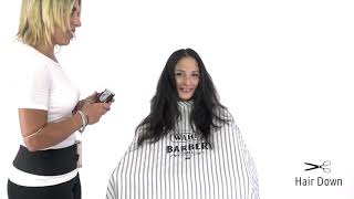 Woman shaves head, eyebrows and freak out