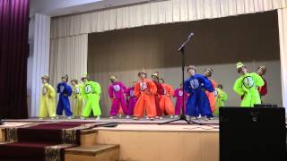 ТАНЕЦ "ВЕСЕЛЫЕ БУДИЛЬНИКИ" АНСАМБЛЬ "УЛЫБКА", ЙОШКАР-ОЛА