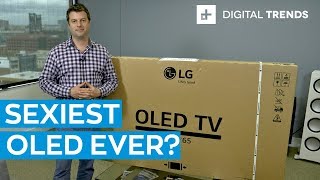 2019 LG C9 OLED 4K TV Hands on: Unboxing and Setup