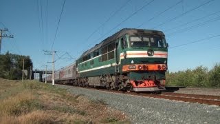 ТЭП70-0301 с поездом №15 Москва — Волгоград