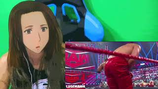 Keith Lee v Andrade 9/28/20 Anime Luge