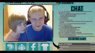 Marlena Wali konia Rafatusowi na live ! xD