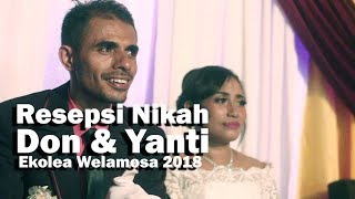 Resepsi Nikah Don & Yanti 2018