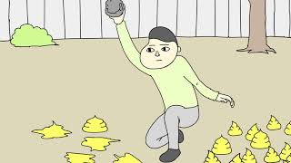 あのうんこ漢字ドリルが動画になった！【うんこドリル】「石」