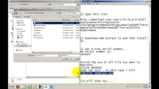 Register Ocx And Dll Files On Windows 7 Register Mswinck.ocx