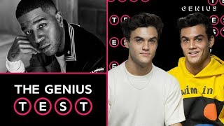 The Dolan Twins Take The Kid Cudi Quiz | The Genius Test