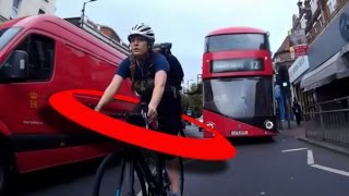 Women Cycling in London - Cyclist Compilation