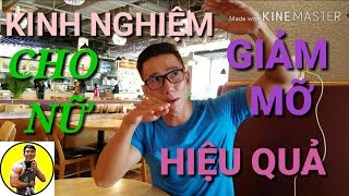 Kinh Nghiệm Giảm Mỡ Hiệu Quả Cho Nữ | HLV Thể Hình Cá Nhân Ryan Long Fitness