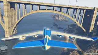 EN BÜYÜK UÇAK İLE STUNT (GTA 5)