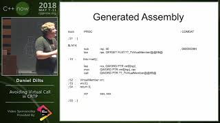 C++Now 2018: Daniel Dilts “Avoiding Virtual Call in CRTP”