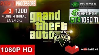GTA V -- GTA 5 -- AMD Ryzen 3 1200 -- Nvidia GeForce GTX 1050 Ti OC 4GB GDDR5 -- Gameplay