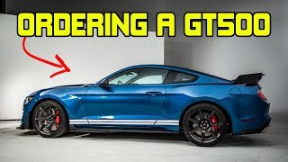 2020 SHELBY GT500 - OPTIONS and PRICE BREAKDOWN