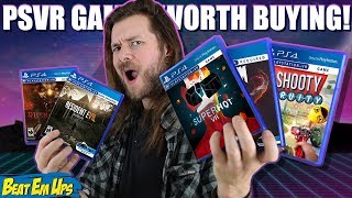 10 BEST PlayStation VR (PSVR) Games Worth Buying!