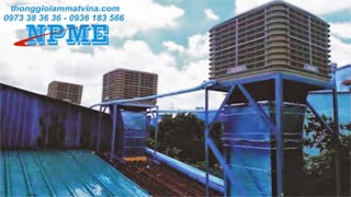 Quạt hút gió công nghiệp, thông gió nhà xưởng, trang trại, làm mát xưởng may