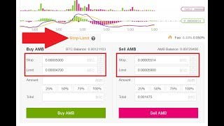BINANCE: STOP-LIMIT ORDER UITGELEGD - HOW TO VIDEO