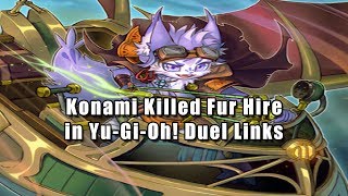 Konami Killed Fur Hire in Yu-Gi-Oh! Duel Links