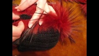 Как сшить  шапку  из меха своими руками. Шапка своими руками из полосок меха.  DIY