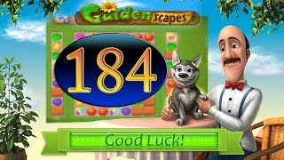 Gardenscapes level 184 Walkthrough