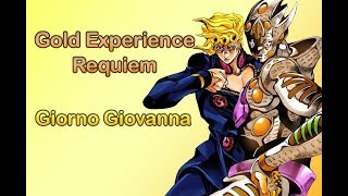 Gold Experience Requiem - Giorno Giovanna (JJBA Musical Leitmotif)