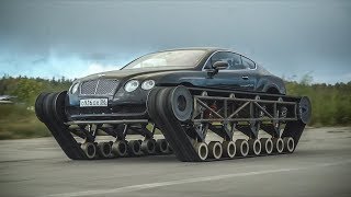 Самый быстрый гусеничный вездеход в мире. Bentley Ultratank.