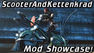 Fallout 4 - ScooterAndKettenkrad Mod Showcase! (XB1)