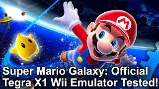 Super Mario Galaxy at 1080p! Official Nintendo Wii Emulator Analysis - Tegra X1/Shield TV Gameplay