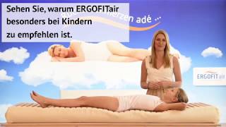 Die ideale Matratze für Kinder und Jugendliche in der Wachstumsphase | ERGOFITair Luft-Schlafsystem