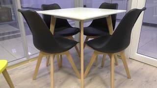 Обзор стола "Cubic" + стулья "First" от салона Avantimebel.by