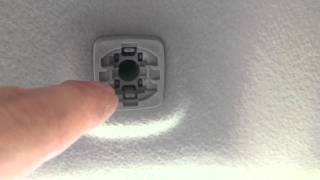 Prado 150 Как снять козырек солнцезащитный. How to remove sunshield